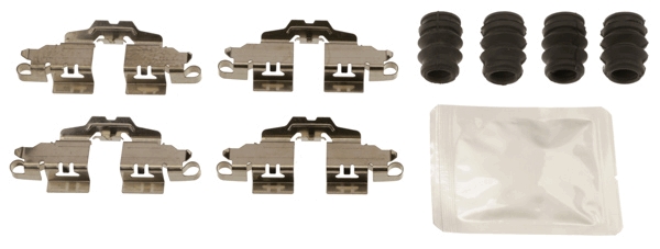 Kit accessori, pastiglia freno TRW PFK645