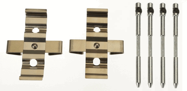 Kit accessori, pastiglia freno TRW PFK680