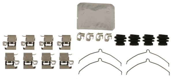 Kit accessori, pastiglia freno TRW PFK690