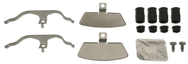 Kit accessori, pastiglia freno TRW PFK704