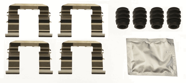 Kit accessori, pastiglia freno TRW PFK714