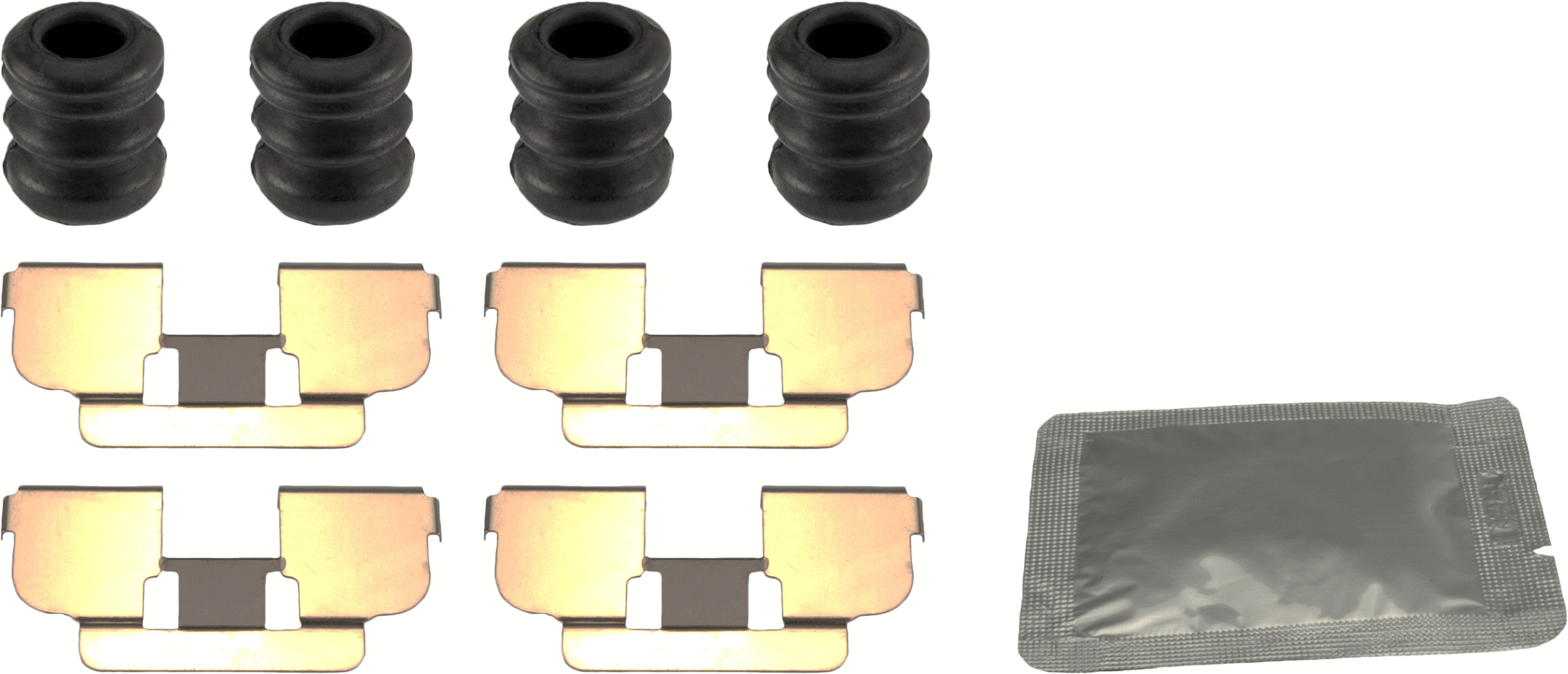 Kit accessori, pastiglia freno TRW PFK747