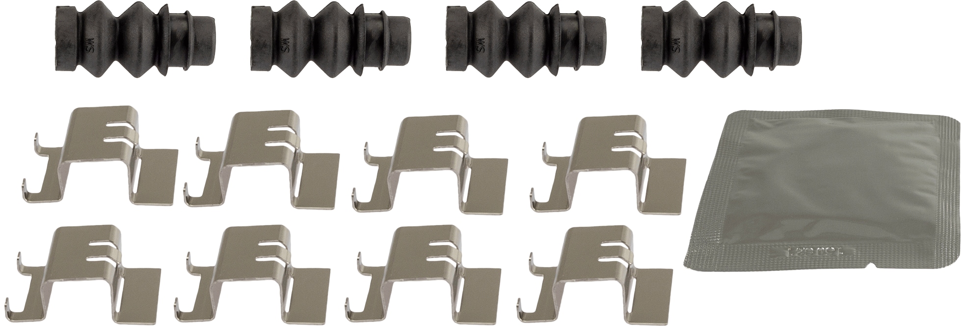 Kit accessori, pastiglia freno TRW PFK755