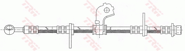 Flessibile del freno TRW PHD317