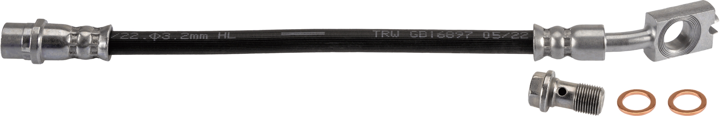Flessibile del freno TRW PHD543