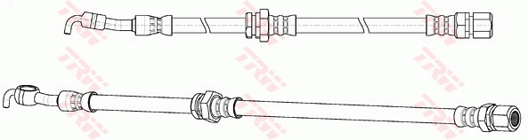 Flessibile del freno TRW PHD948