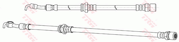 Flessibile del freno TRW PHD991