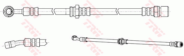 Flessibile del freno TRW PHD992