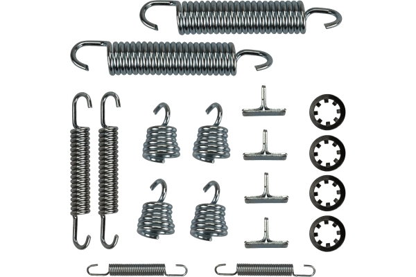 Kit accessori, ganasce freno TRW SFK100