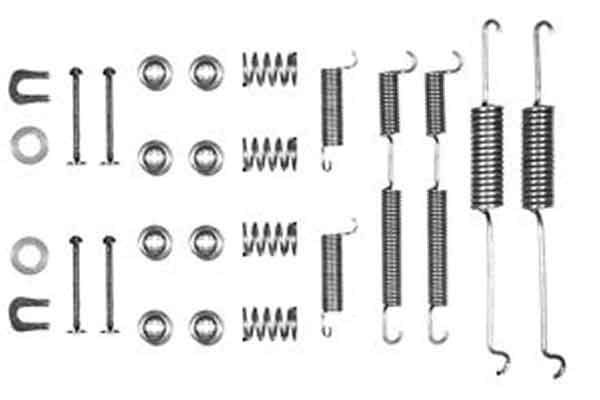Kit accessori, ganasce freno TRW SFK11