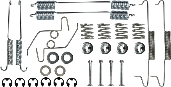 Kit accessori, ganasce freno TRW SFK112