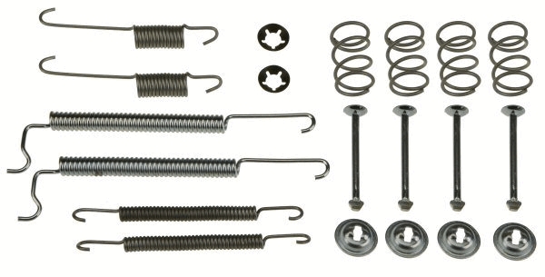 Kit accessori, ganasce freno TRW SFK116