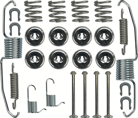Kit accessori, ganasce freno TRW SFK124