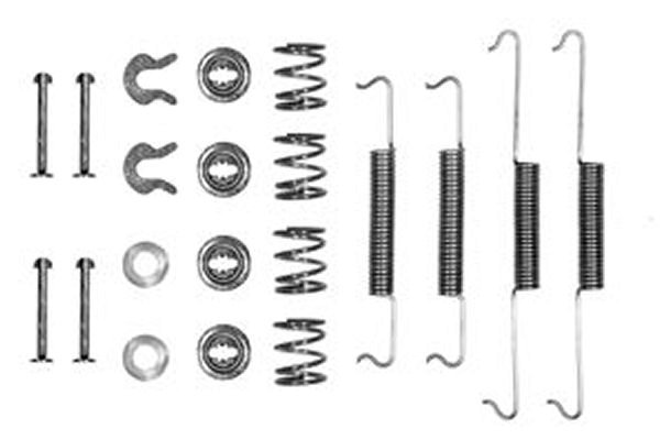 Kit accessori, ganasce freno TRW SFK15
