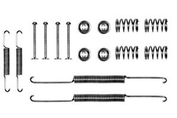 Kit accessori, ganasce freno TRW SFK2