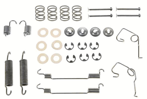 Kit accessori, ganasce freno TRW SFK209