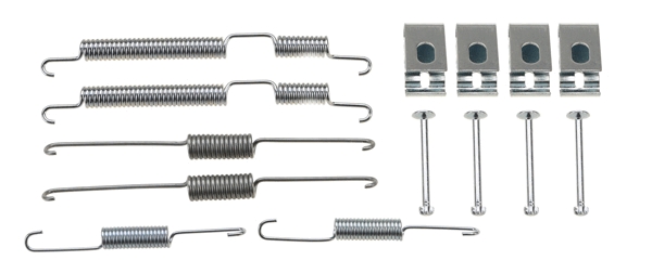 Kit accessori, ganasce freno TRW SFK215