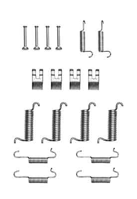 Kit accessori, ganasce freno TRW SFK27