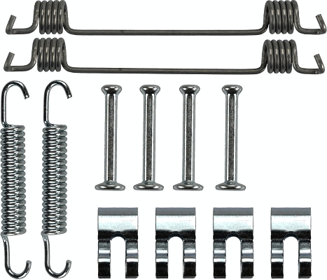 Kit accessori, ganasce freno TRW SFK317