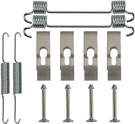 Kit accessori, ganasce freno stazionamento TRW SFK346