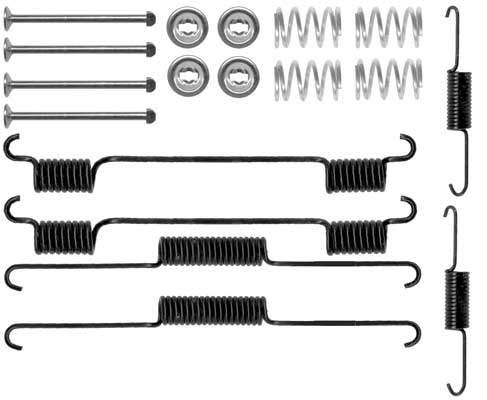 Kit accessori, ganasce freno TRW SFK354
