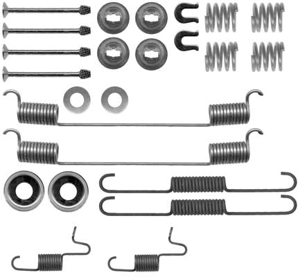 Kit accessori, ganasce freno TRW SFK355