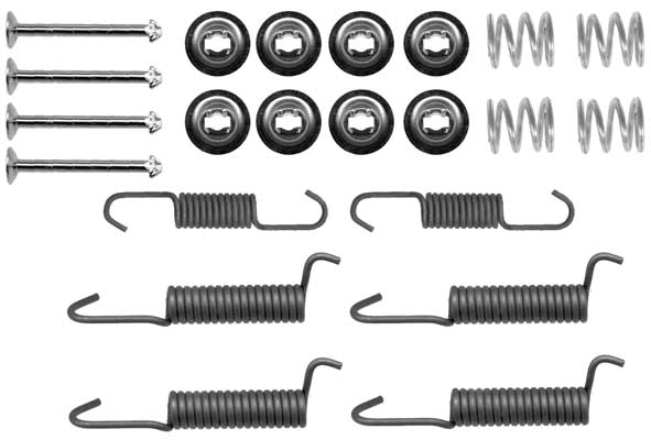 Kit accessori, ganasce freno stazionamento TRW SFK357