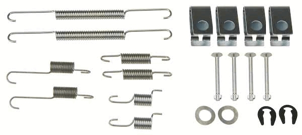 Kit accessori, ganasce freno TRW SFK382