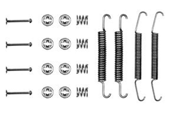 Kit accessori, ganasce freno TRW SFK39