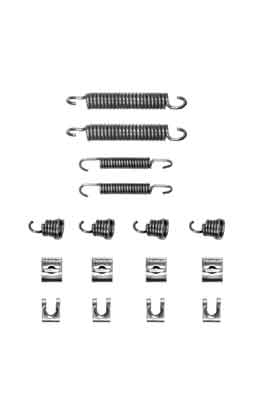 Kit accessori, ganasce freno TRW SFK41
