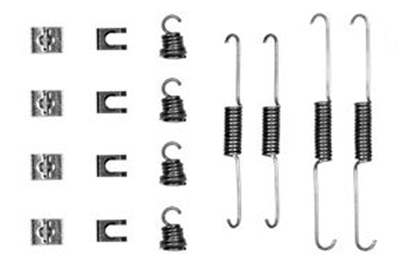 Kit accessori, ganasce freno TRW SFK43
