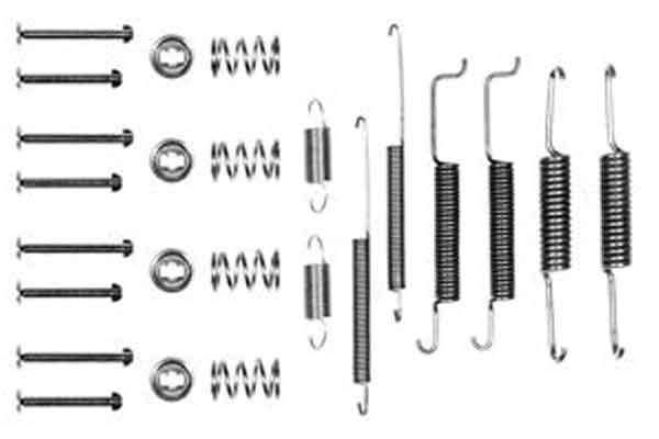 Kit accessori, ganasce freno TRW SFK58