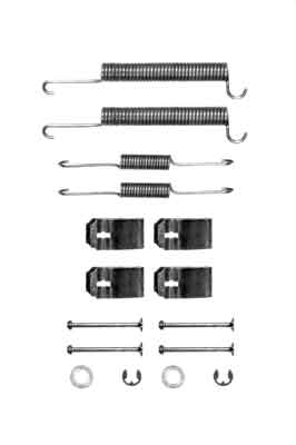 Kit accessori, ganasce freno TRW SFK67