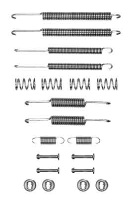 Kit accessori, ganasce freno TRW SFK86