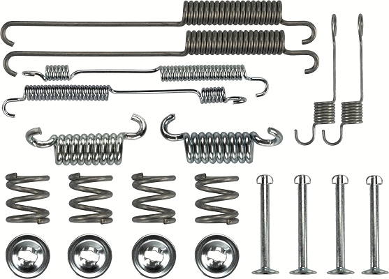 Kit accessori, ganasce freno TRW SFK88