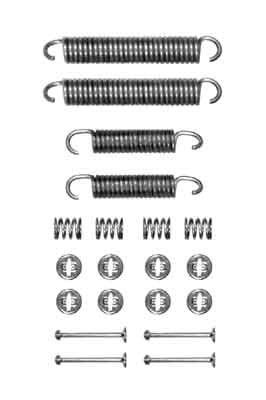 Kit accessori, ganasce freno TRW SFK89